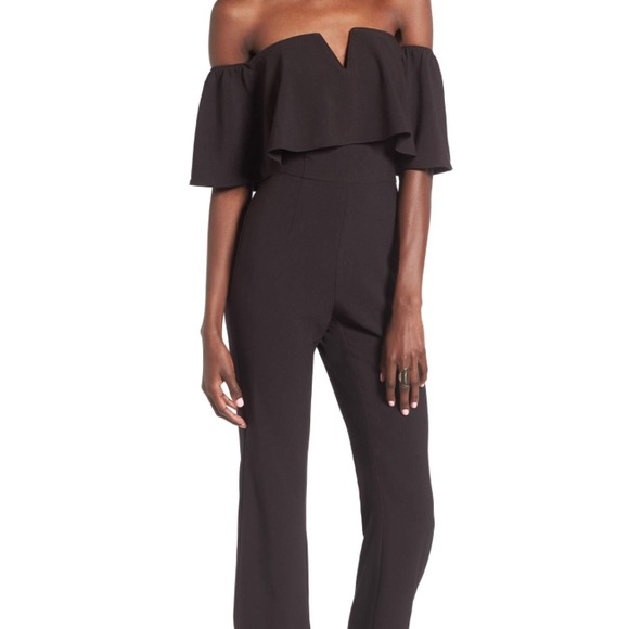 leith black jumpsuit